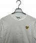 PLAY COMME des GARCONS (プレイコムデギャルソン) T-Shirt With Gold Emblem White ホワイト サイズ:M：5000円
