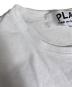 中古・古着 PLAY COMME des GARCONS (プレイコムデギャルソン) T-Shirt With Gold Emblem White ホワイト サイズ:M：5000円