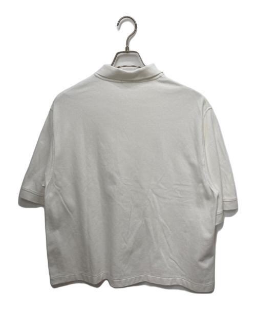 LOEFF（ロエフ）LOEFF (ロエフ) FRAMeWORK (フレームワーク) ポロシャツ ホワイト サイズ:表記なしの古着・服飾アイテム