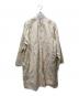 VINCENT JALBERT（ヴィンセント ジャルバート）の古着「ANTIQUE SHIRT ENLARGE NATURAL シャツワンピース　」｜アイボリー