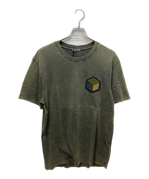 BOTTEGA VENETA（ボッテガベネタ）BOTTEGA VENETA (ボッテガベネタ) ワッペンTシャツ オリーブ サイズ:54の古着・服飾アイテム