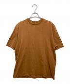 STUDIO NICHOLSONスタジオ ニコルソン）の古着「COMPACT COTTON SHORT SLEEVE T-SHIRT」｜ブラウン