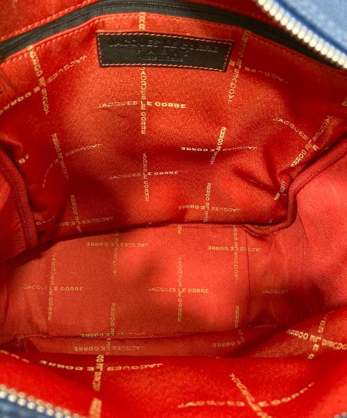 JACQUES LE CORRE（ジャックルコー）JACQUES LE CORRE (ジャックルコー) ショルダーバッグ ブルーの古着・服飾アイテム
