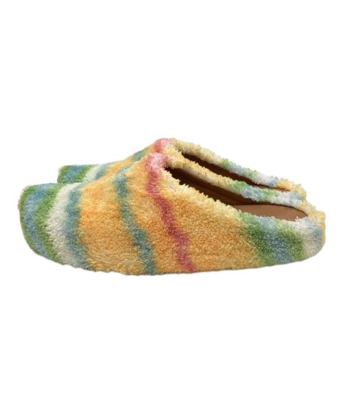 MARNI（マルニ）MARNI (マルニ) Fussbett sabot ボアサンダル マルチカラー サイズ:42の古着・服飾アイテム