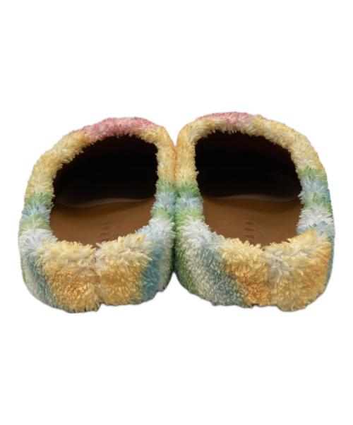 MARNI（マルニ）MARNI (マルニ) Fussbett sabot ボアサンダル マルチカラー サイズ:42の古着・服飾アイテム
