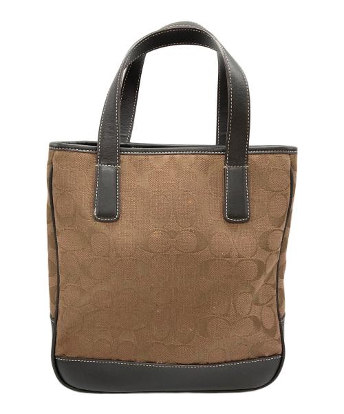 COACH（コーチ）COACH (コーチ) ハンドバッグ ブラウンの古着・服飾アイテム