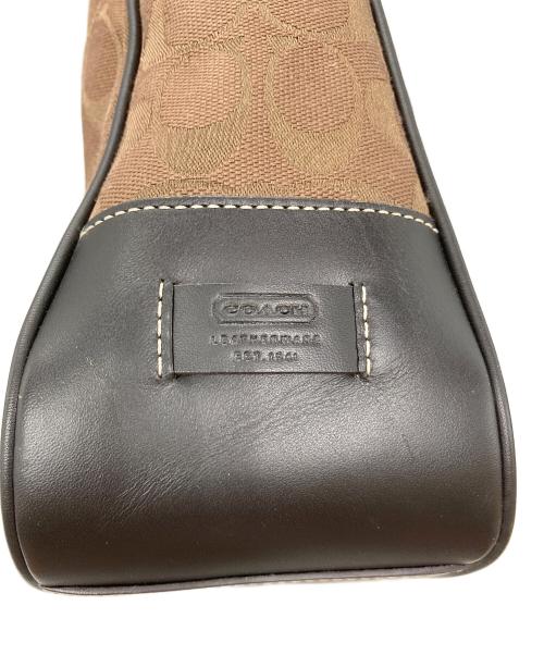COACH（コーチ）COACH (コーチ) ハンドバッグ ブラウンの古着・服飾アイテム