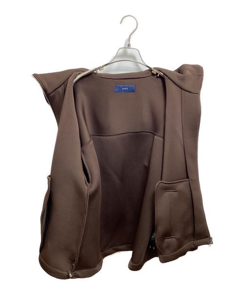 SHIPS（シップス）SHIPS (シップス) ダンボール ダブルジップ フーディー 3 ブラウン サイズ:表記なしの古着・服飾アイテム