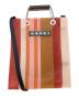 MARNI（マルニ）の古着「STRIPE MINI SHOULDER BAG」｜レッド×ピンク