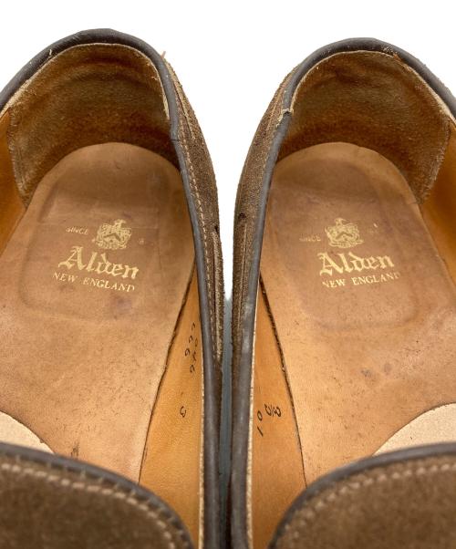 Alden（オールデン）ALDEN (オールデン) スウェードタッセルローファー ブラウン サイズ:10の古着・服飾アイテム
