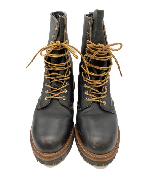 RED WING（レッドウィング）RED WING (レッドウィング) PT91 2218ロガーブーツ ブラック サイズ:10の古着・服飾アイテム