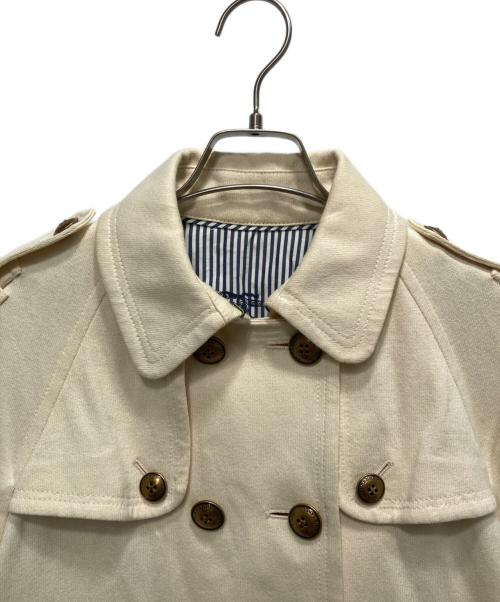 BURBERRY BLACK LABEL（バーバリーブラックレーベル）BURBERRY BLACK LABEL (バーバリーブラックレーベル) ダブルブレストポンチョ ベージュ サイズ:38の古着・服飾アイテム