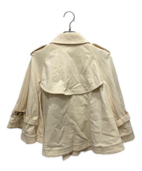 BURBERRY BLACK LABEL（バーバリーブラックレーベル）BURBERRY BLACK LABEL (バーバリーブラックレーベル) ダブルブレストポンチョ ベージュ サイズ:38の古着・服飾アイテム
