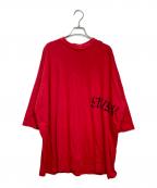 stussyステューシー）の古着「Tシャツ」｜レッド