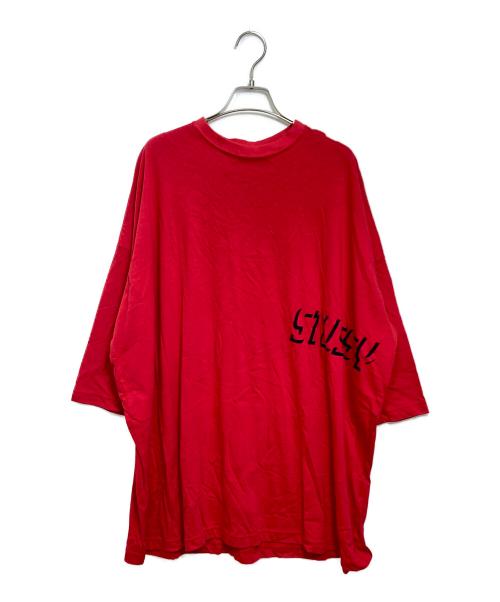 stussy（ステューシー）stussy (ステューシー) Tシャツ レッド サイズ:Sの古着・服飾アイテム