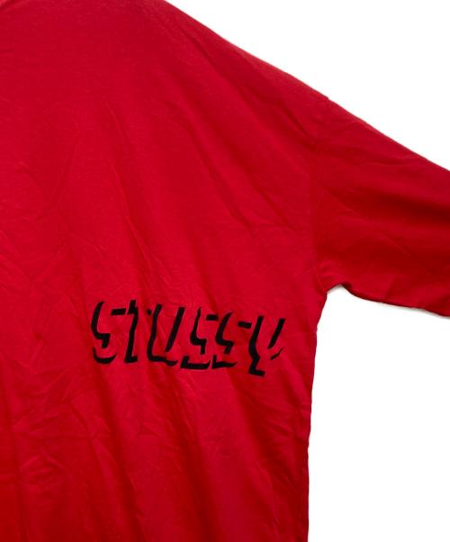 stussy（ステューシー）stussy (ステューシー) Tシャツ レッド サイズ:Sの古着・服飾アイテム