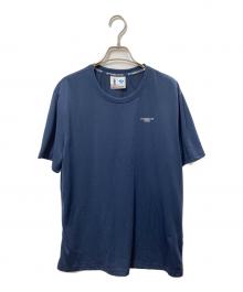 PRADA×NORTH SAILS（プラダ×ノース セール）の古着「プリントTシャツ」｜ネイビー