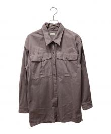 DRIES VAN NOTEN（ドリスヴァンノッテン）の古着「オーバーサイズシャツ」｜パープル