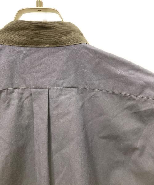 DRIES VAN NOTEN（ドリスヴァンノッテン）DRIES VAN NOTEN (ドリスヴァンノッテン) 切替シャツ ブラック×ネイビー サイズ:38の古着・服飾アイテム