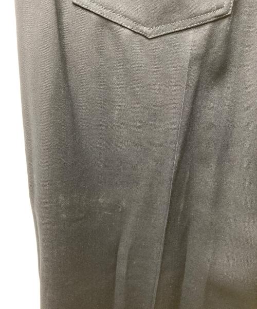 JIL SANDER（ジルサンダー）JIL SANDER (ジルサンダー) ウールギャバジンパンツ ネイビー サイズ:38の古着・服飾アイテム