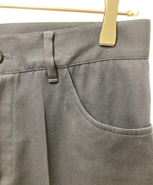 JIL SANDER（ジルサンダー）JIL SANDER (ジルサンダー) ウールギャバジンパンツ ネイビー サイズ:38の古着・服飾アイテム