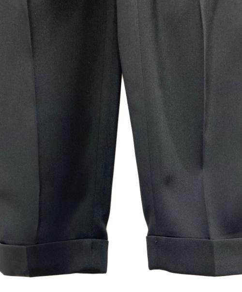 MM6 Maison Margiela（エムエムシックスメゾンマルジェラ）MM6 Maison Margiela (エムエムシックスメゾンマルジェラ) タックスラックス ブラック サイズ:40の古着・服飾アイテム