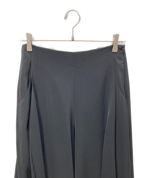 Room no.8（ルームエイト）Room no.8 (ルームエイト) TRICOT WIDE FLAIR PANTS ブラック サイズ:3 未使用品の古着・服飾アイテム