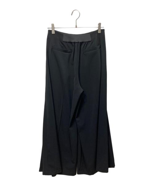 Room no.8（ルームエイト）Room no.8 (ルームエイト) TRICOT WIDE FLAIR PANTS ブラック サイズ:3 未使用品の古着・服飾アイテム