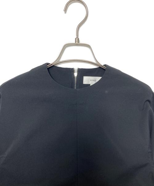 HYKE（ハイク）HYKE (ハイク) TASLAN TWILL TOP ブラック サイズ:1の古着・服飾アイテム