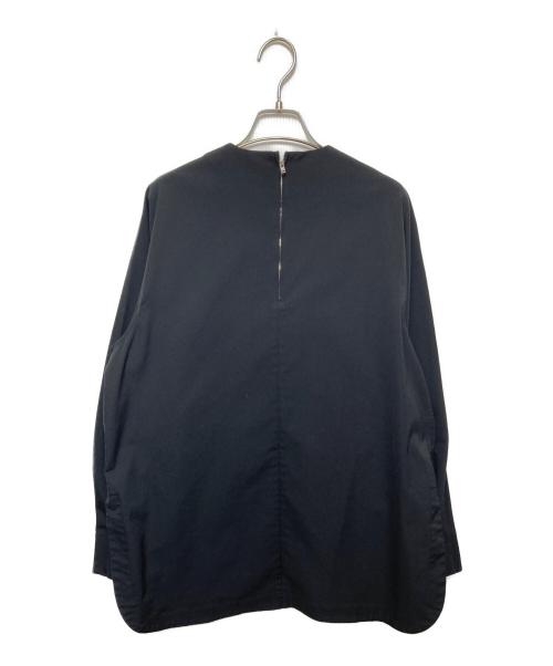 HYKE（ハイク）HYKE (ハイク) TASLAN TWILL TOP ブラック サイズ:1の古着・服飾アイテム