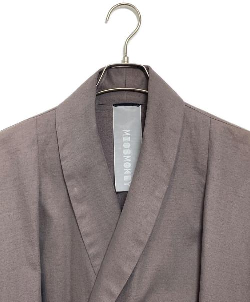 MIOSMOKEY（ミオズモーキー）MIOSMOKEY (ミオズモーキー) ドローストリングジャケット ブラウン サイズ:46の古着・服飾アイテム