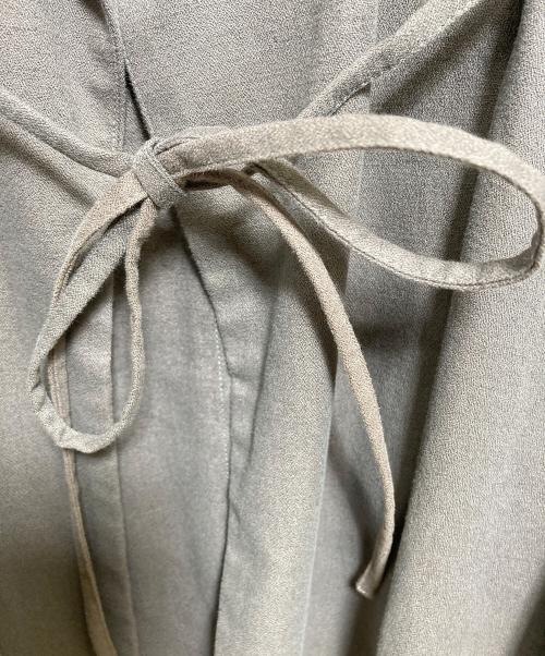 MIOSMOKEY（ミオズモーキー）MIOSMOKEY (ミオズモーキー) ドローストリングジャケット ブラウン サイズ:46の古着・服飾アイテム