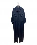 IRORイロアール）の古着「TWILL OVERALLS」｜ネイビー