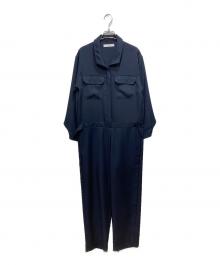 IROR（イロアール）の古着「TWILL OVERALLS」｜ネイビー