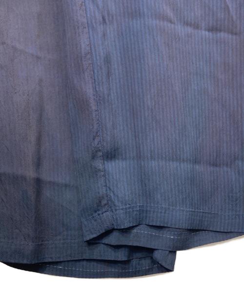 ATON（エイトン）ATON (エイトン) キュプラストライプパンツ ネイビー サイズ:1の古着・服飾アイテム