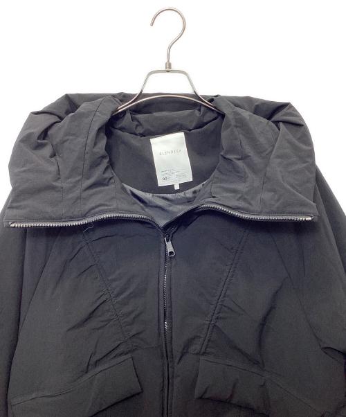 ELENDEEK（エレンディーク）ELENDEEK (エレンディーク) ダウンフォルムショートコート ブラック サイズ:Fの古着・服飾アイテム
