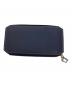 MOREAUPARIS（モロー・パリ）の古着「12CARD ZIP WALLET」｜ネイビー