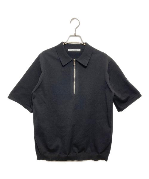 TATRAS（タトラス）TATRAS (タトラス) TEUCRO Knit Polo ブラック サイズ:03の古着・服飾アイテム