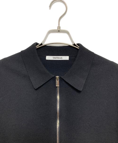 TATRAS（タトラス）TATRAS (タトラス) TEUCRO Knit Polo ブラック サイズ:03の古着・服飾アイテム