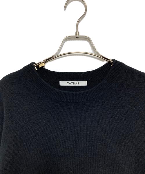 TATRAS（タトラス）TATRAS (タトラス) TARVISIO Knit Sweater ブラック サイズ:03の古着・服飾アイテム