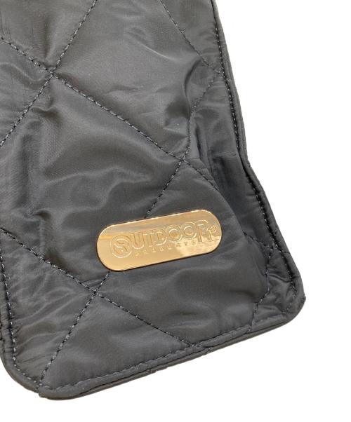 OUTDOOR PRODUCTS（アウトドア プロダクツ）OUTDOOR PRODUCTS (アウトドア プロダクツ) SLOBE別注 キルティングトートバッグ ブラックの古着・服飾アイテム
