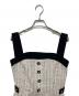 Her lip to (ハーリップトゥ) Margaux Tweed Mini Dress ベージュ サイズ:S 未使用品：6000円
