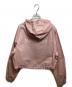 Matin Kim (マーティン キム) CROP HOODY COATING JUMPER ピンク サイズ:Free：6000円