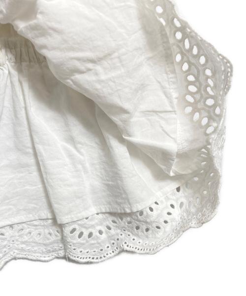 HER LIP TO（ハーリップトゥ）Her lip to (ハーリップトゥ) Valencia Lace Top ホワイト サイズ:Sの古着・服飾アイテム