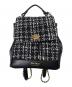 Her lip to（ハーリップトゥ）の古着「Tweed Mini Backpack」｜ブラック