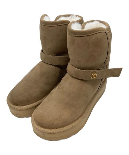 HER LIP TO（ハーリップトゥ）HER LIP TO (ハーリップトゥ) Trois Shearling Boots ブラウン サイズ:37の古着・服飾アイテム