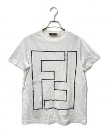 FENDI（フェンディ）の古着「FFロゴTシャツ」｜ホワイト