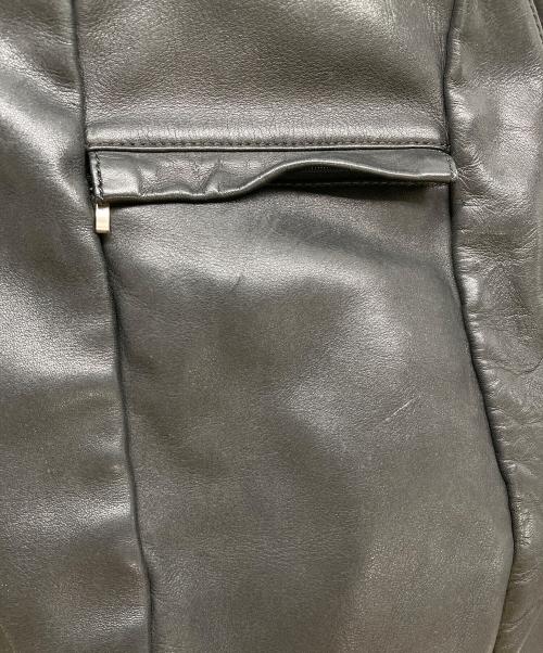 corbo（コルボ）CORBO (コルボ) レザーリュック ブラックの古着・服飾アイテム