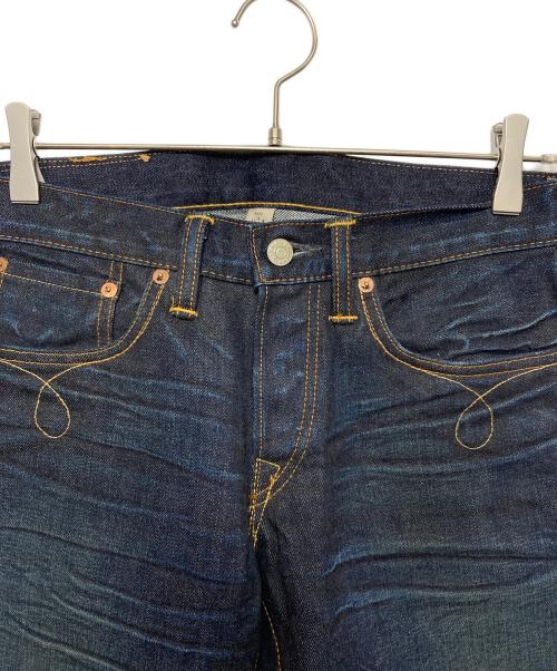 RRL（ダブルアールエル）RRL (ダブルアールエル) スリムブーツカットデニムパンツ インディゴ サイズ:28×30の古着・服飾アイテム