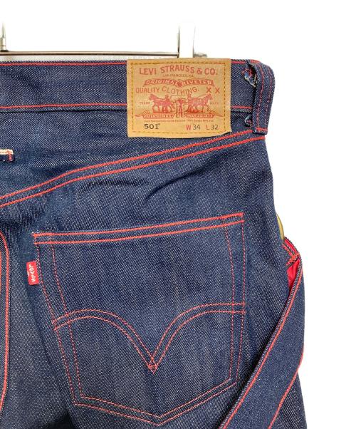 LEVI'S（リーバイス）LEVI'S (リーバイス) Jean Paul GAULTIER (ジャンポールゴルチェ) ボンテージデニムパンツ インディゴ サイズ:W34 L32の古着・服飾アイテム